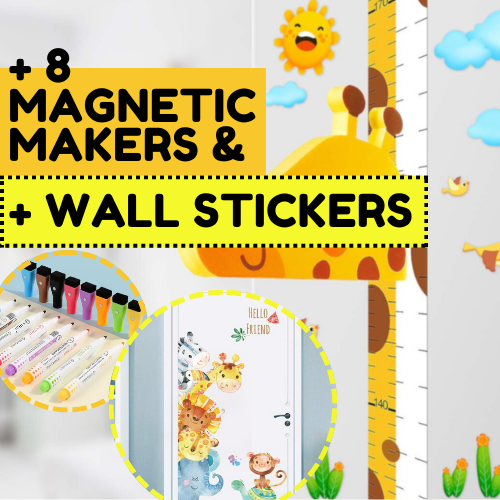 Magnetic Giraffe Height Chart