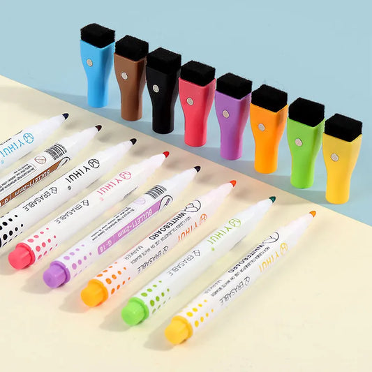 Magnetic Dry Erase Markers 8pc